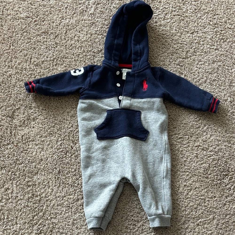 Ralph Lauren hooded coverall